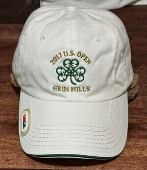 2017 U.S. OPEN ERIN HILLS White USGA Member Golf Hat
